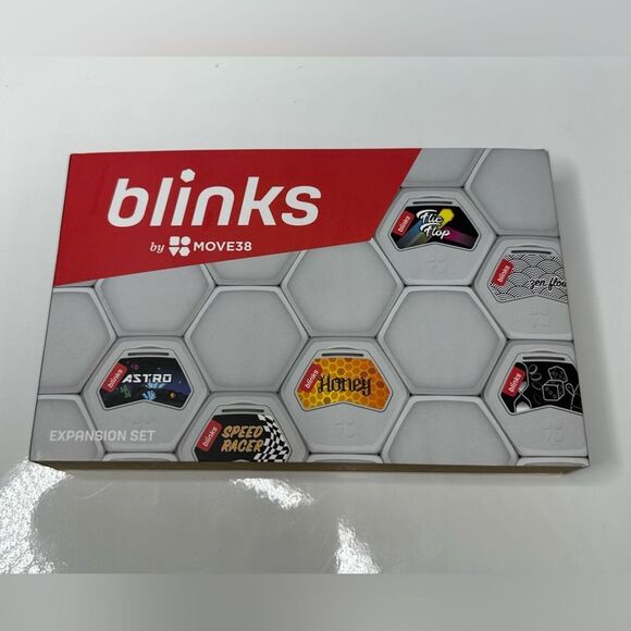 Blinks by Move38 Expansion Set Game Tiles 8-Honey Astro Flic Floc Speed Racer - Picture 1 of 10
